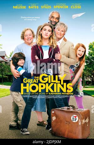 HERNANDEZ,BATES,NELISSE,COBBS,CLOSE,POSTER, THE GREAT GILLY HOPKINS, 2015, Stock Photo