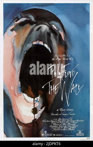 MOVIE POSTER, PINK FLOYD: THE WALL, 1982 Stock Photo