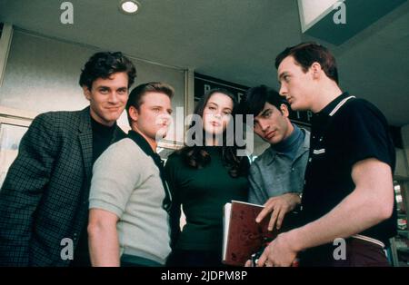 SCOTT,ZAHN,TYLER,SCHAECH,EMBRY, THAT THING YOU DO, 1996 Stock Photo
