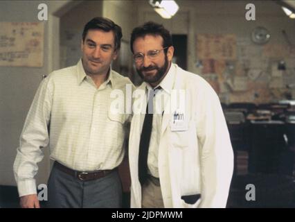 NIRO,WILLIAMS, AWAKENINGS, 1990 Stock Photo