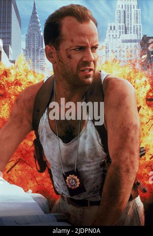 BRUCE WILLIS, DIE HARD: WITH A VENGEANCE, 1995 Stock Photo