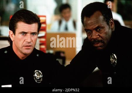 GIBSON,GLOVER, LETHAL WEAPON 3, 1992 Stock Photo