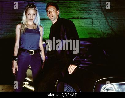 JOLIE,CAGE, GONE IN 60 SECONDS, 2000 Stock Photo