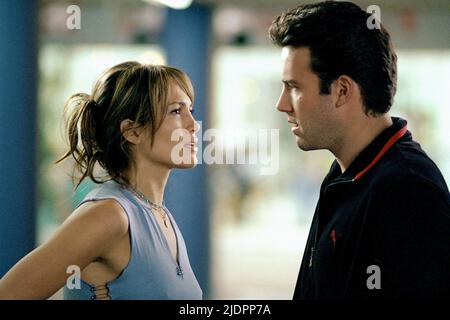 LOPEZ,AFFLECK, GIGLI, 2003, Stock Photo