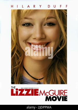HILARY DUFF, THE LIZZIE MCGUIRE MOVIE, 2003, Stock Photo