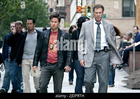 WAHLBERG,FERRELL, THE OTHER GUYS, 2010, Stock Photo