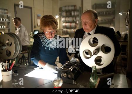 MIRREN,HOPKINS, HITCHCOCK, 2012, Stock Photo