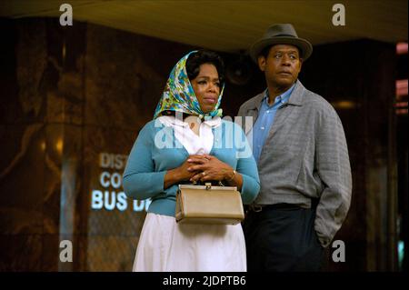 WINFREY,WHITAKER, THE BUTLER, 2013, Stock Photo