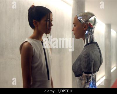ALICIA VIKANDER, EX MACHINA, 2014 Stock Photo - Alamy