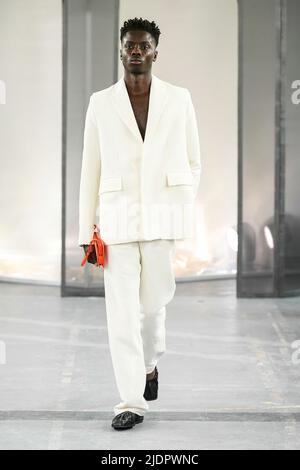 BIANCA SAUNDERS SS23 runway during Paris Fashion Week mens on June 2022