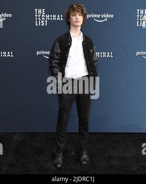 Los Angeles, USA. 22nd June, 2022. Conor Sherry arrives at the THE TERMINAL LIST Los Angeles Premiere held at the DGA Theater in Los Angeles, CA on Wednesday, ?June 22, 2022. (Photo By Sthanlee B. Mirador/Sipa USA) Credit: Sipa USA/Alamy Live News Stock Photo