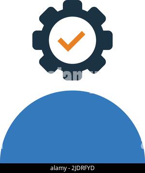Employee accepted icon. Beautiful design and fully editable vector for commercial use, printed files and presentations, Promotional Materials, web or Stock Vector