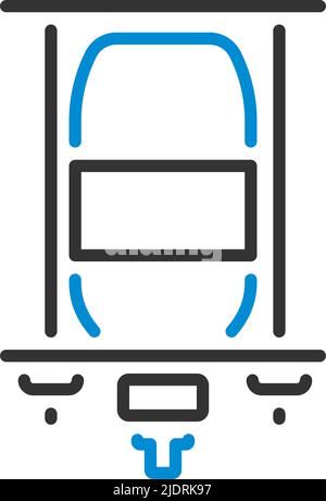 Drop Counter Icon. Editable Bold Outline With Color Fill Design. Vector ...