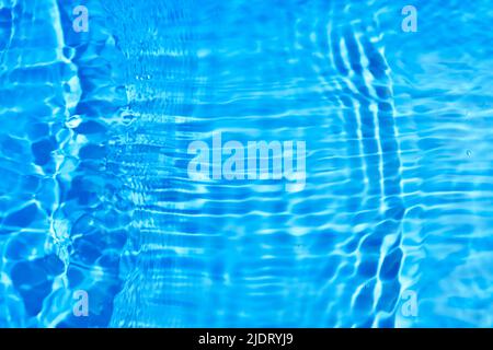 Abstract water background with waves and ripples. Close up image of water surface. Stock Photo