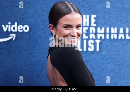 LOS ANGELES, CALIFORNIA, USA - JUNE 22: Helen Owen arrives at the Los Angeles Premiere Of Amazon Prime Video's 'The Terminal List' Season 1 held at the Directors Guild of America Theater Complex on June 22, 2022 in Los Angeles, California, United States. (Photo by Xavier Collin/Image Press Agency) Stock Photo