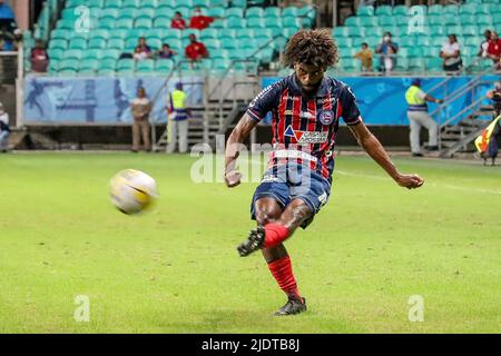 Salvador, Brazil. 22nd June, 2022. PR, a match valid for the Copa do Brasil, held at Estádio da Arena Fonte Nova, in Salvador (BA), this Wednesday (22). Credit: Márcio Roberto/FotoArena/Alamy Live News Stock Photo