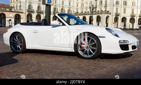 Porsche Carrera S Stock Photo