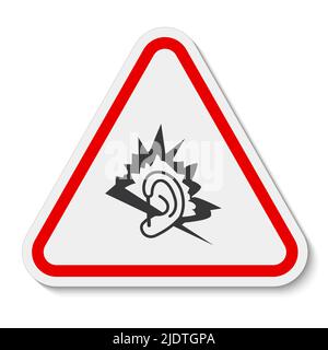 Noise Symbol Sign Isolate On White Background,Vector Illustration Stock Vector