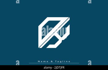 Alphabet letters Initials Monogram logo DK , KD Stock Vector