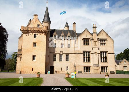 16th century Brodie Castle, Forres, Moray, Scotland Stock Photo