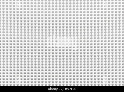 the modern background is light  of round small holes mesh texture, background with small holes Stock Photo