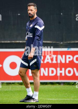 EINDHOVEN, NETHERLANDS - JUNE 20: Coach Ruud Van Nistelrooij Of PSV ...