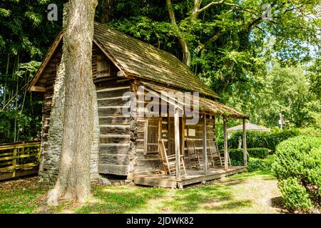 Gordon Lee Mansion, Cove Road, Chickamauga, Georgia Stock Photo