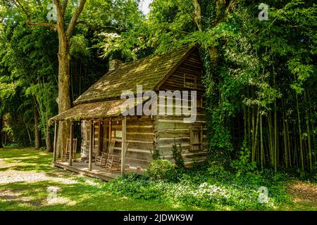 Gordon Lee Mansion, Cove Road, Chickamauga, Georgia Stock Photo