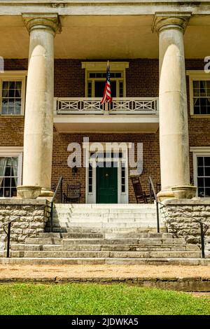 Gordon Lee Mansion, Cove Road, Chickamauga, Georgia Stock Photo