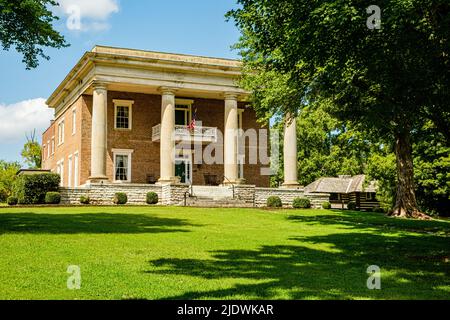 Gordon Lee Mansion, Cove Road, Chickamauga, Georgia Stock Photo - Alamy