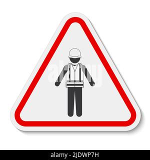 Symbol Wear Life Jacket Isolate On White Background Stock Vector