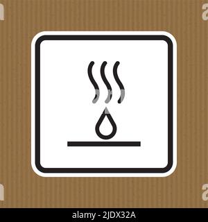 Hot Liquids Symbol Sign Isolate On White Background,Vector Illustration EPS.10 Stock Vector