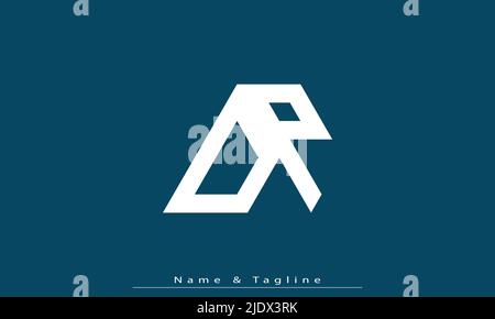 Alphabet letters Initials Monogram logo DP , PD Stock Vector