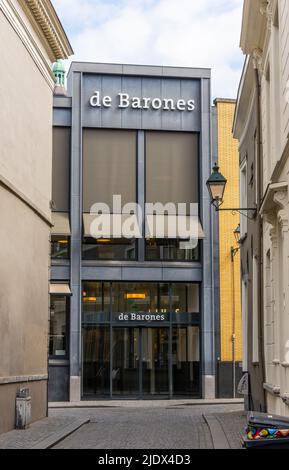 Breda, The Netherlands - June 12th 2022, Side entrance of the Barones shopping mall in the center of Breda Stock Photo