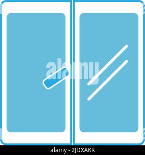 Windows logo icon design illustration template vector Stock Vector