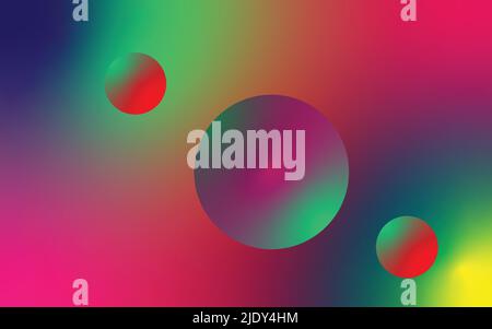 Gradient Background Wallpapar Artwork Illustration Stock Vector