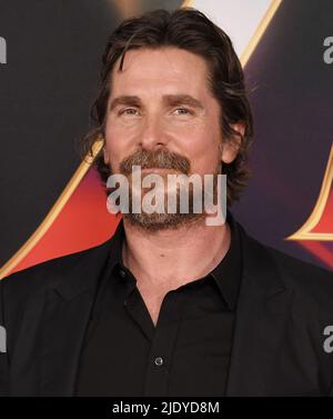 California, US, 23/06/2022, Christian Bale arrives at Marvel