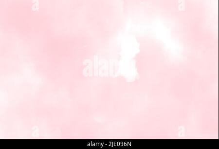 Abstract pastel pink watercolor Watercolor bleed wash and ink stain design. Grunge background. Pastel color aquarelle. Stock Photo