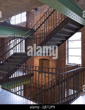 Staircase. 16 Chart Street Engineers Office, London, United Kingdom ...