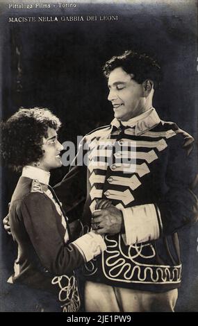 Portrait of Bartolomeo Pagano in Maciste nella gabbia dei leoni (1926