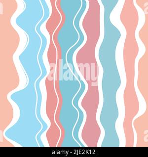 Abstract background with colorful geometric shapes. Rainbow seamless pattern. Gradient waves, lines, dynamical forms. Design for poster, fabric Stock Vector