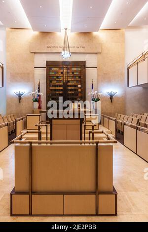 The Synagogue at the Moise Safra Center Stock Photo