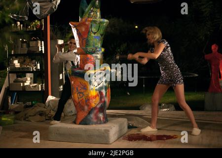 LORENZA IZZO, ANA DE ARMAS, KNOCK KNOCK, 2015 Stock Photo - Alamy