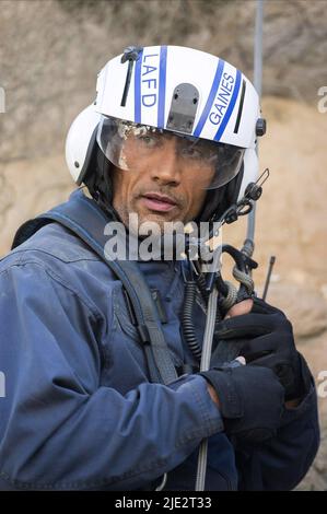 DWAYNE JOHNSON, SAN ANDREAS, 2015 Stock Photo