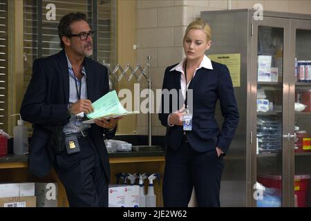 JEFFREY DEAN MORGAN, ABBIE CORNISH, SOLACE, 2015 Stock Photo