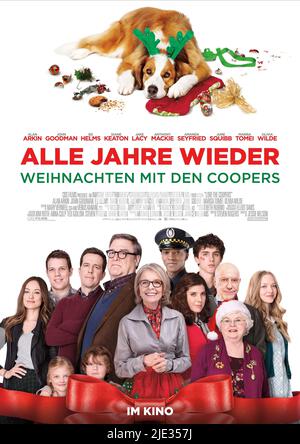THE COOPERS PROMO MOVIE LOBBY  POSTER 11" X 17"  CHRISTMAS 