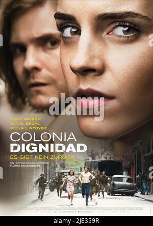 EMMA WATSON POSTER, COLONIA, 2015 Stock Photo - Alamy