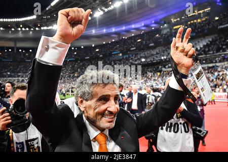 Mohed ALTRAD president of Montpellier celebrates the victory during the French championship Top 14, Final rugby union match between Castres Olympique and Montpellier Herault Rugby on June 24, 2022 at Stade de France in Saint-Denis near Paris, France - Photo Matthieu Mirville / DPPI Stock Photo