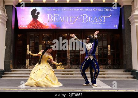 The Musical 'Beauty And The Beast' At The Palladium Theatre, London ...