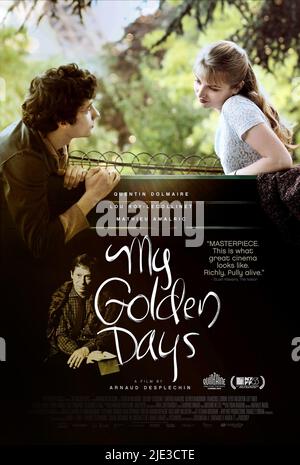 DOLMAIRE,POSTER, MY GOLDEN DAYS, 2015 Stock Photo